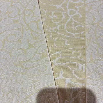 utatane 반폭 오비 베이지 아이보리 당초 무늬 담쟁이