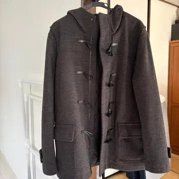 BEAMS HEART 더플 코트 다크 브라운