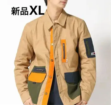 TOMMY HILFIGER 컬러 블록 워크 자켓