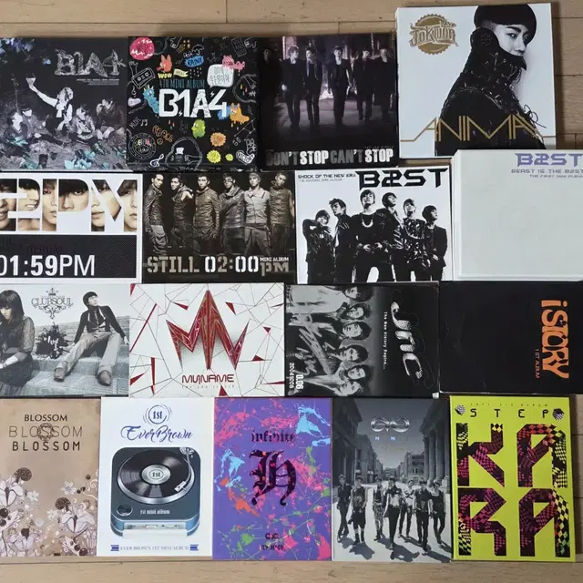 K-POP 아이돌 앨범(2PM B1A4 비스트 INFINITE KARA)