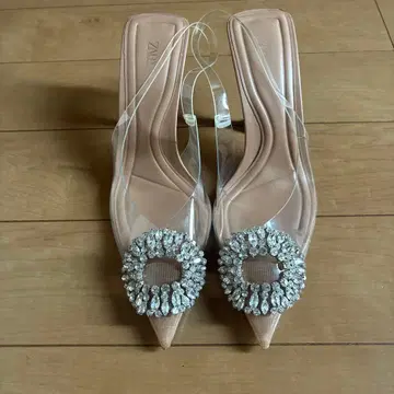 ZARA 여성용 비쥬 펌프스 새상품급