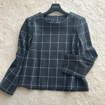 23구 울 혼방 풀오버 블라우스 깔끔한 졸업식, 졸업식 포멀