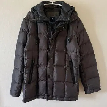 미츠미네 Mitsumine 다크 그레이 다운 자켓 카키