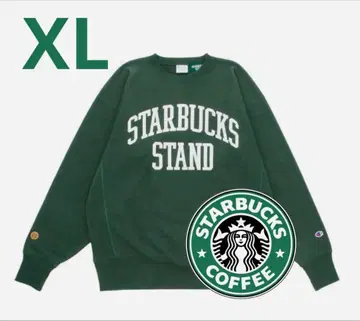 XL 즉완 사이즈 STARBUCKS by BEAMS Champion RW