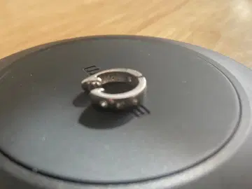 이어 커프 다이아몬드 화이트 골드