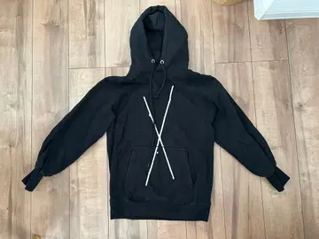 호시노 겐 x 빔즈 콜라보 후드티 블랙 S