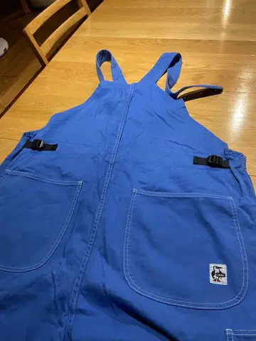 레어 빅사이즈 참스 파란색 오버롤 점프수트 캠핑 XL