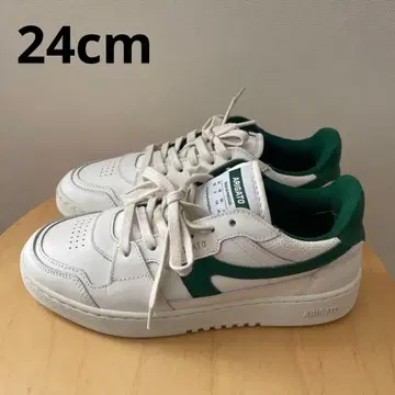 DRAWER ARIGATO 화이트/그린 스니커즈 38