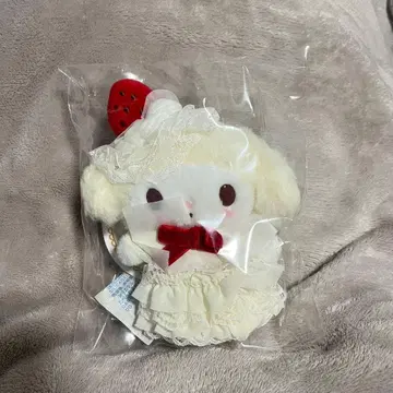 산리오 마이멜로디 마스코트 백참 (숏 케이크)