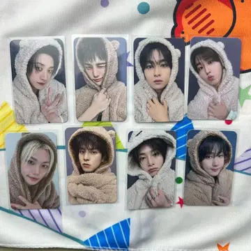 Stray Kids 스키즈 KARMA FANS 리스파 트레이딩 카드 8장