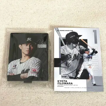 [ 익명 배송 ] 후지와라 쿄다 아크릴 스탠드, 트레이딩 카드