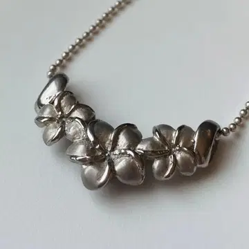 [ 하와이안 주얼리 ] 플루메리아 목걸이 [ 실버 925 ]