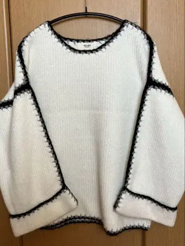 BEAMS HEART 볼륨 슬리브 니트