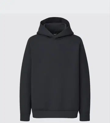 UNIQLO 유니클로 드라이 스트레치 맨투맨 후드티 블랙