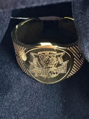 #한신 타이거즈, NPB 센트럴 리그 골드 챔피온 반지