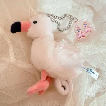 디즈니 머리띠 홀더 플라밍고