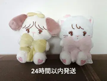 mikko characters 안아주는 리본 봉제 인형 수플레 무스