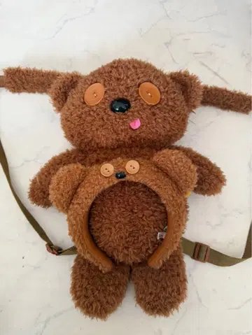 USJ 미니언 팀 봉제 인형 백팩 머리띠 2종 세트