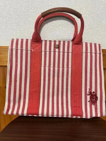 US POLO ASSN 토트백 USPA RED