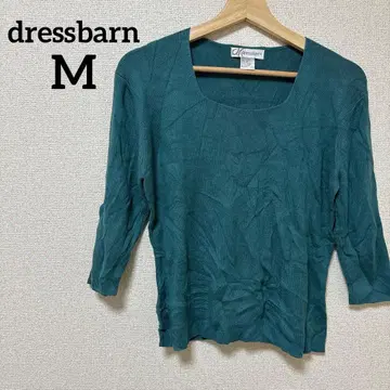 새상품급 dressbarn [ M ] 틸 색상 오부 소매 니트