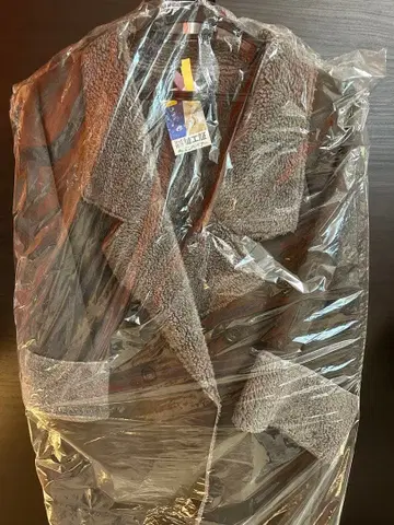 KBF 무스탕 코트 브라운