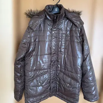 브라운 코트 충전솜 M size