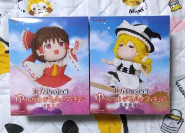 동방Project 유유코풍 SD 피규어 하쿠레이 레이무 키리사메 마리사