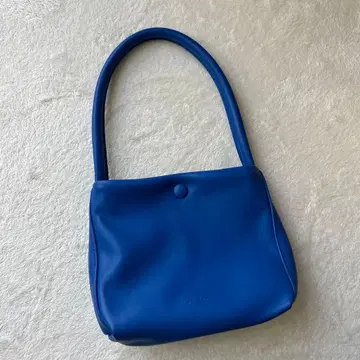 MOUSSY 파랑 합성 피혁 핸드백