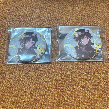 시로가네 린코 매트 캔뱃지 Stille Nacht, Rosen Nacht