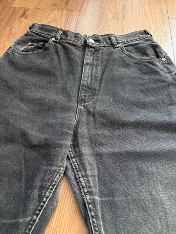 Lee RIDERS USA 블랙 데님 청바지 자켓 빈티지