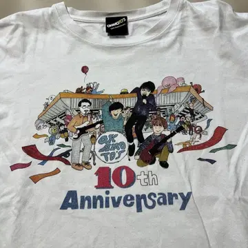 OKAMOTO'S 10주년 T셔츠