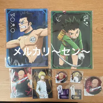 Hunter x Hunter Web 복권 캔뱃지 스티커 보드 외