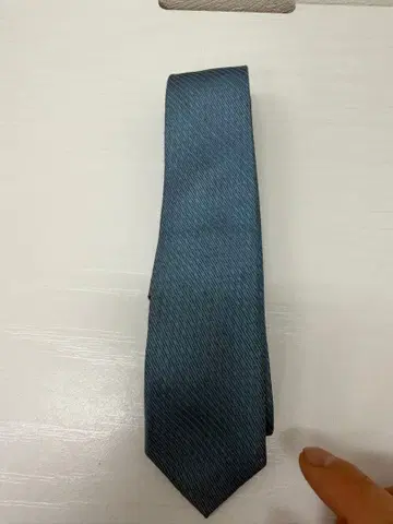 캘빈클라인 넥타이 익스트림 슬림 블루 계열 1회 사용 새상품급