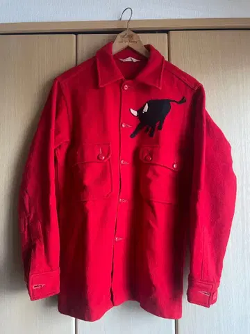 60s BSA 보이 스카우트 울 셔츠