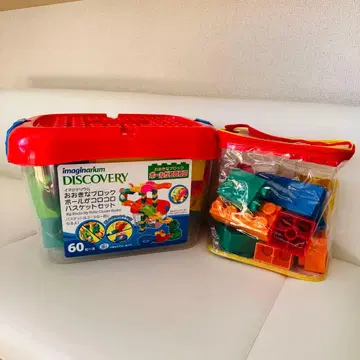 84피스 Imaginarium 커다란 블록 공이 데구르르 베이직