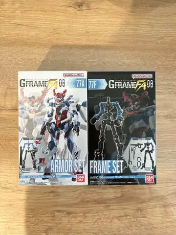 G 프레임 FA 08 지크 액스 77A .77F 세트