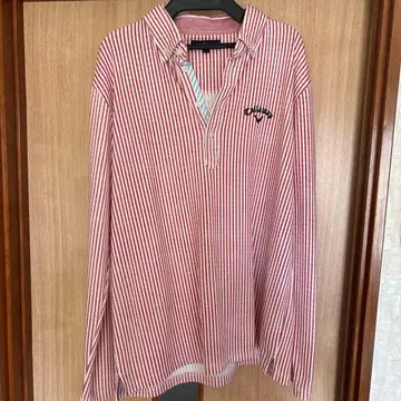 Callaway 스트라이프 긴팔 셔츠 L 사이즈