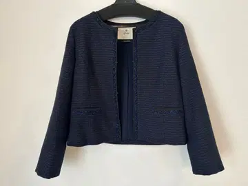 ef-de 네이비 노카라 자켓