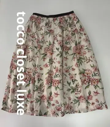 토코 클로젯 꽃무늬 스커트