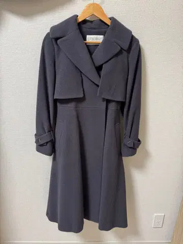 [ JILLbyJILLSTUART ] 빅칼라 울 트렌치코트