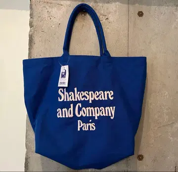 [ 새상품 ] 셰익스피어 앤 컴퍼니 토트백 블루