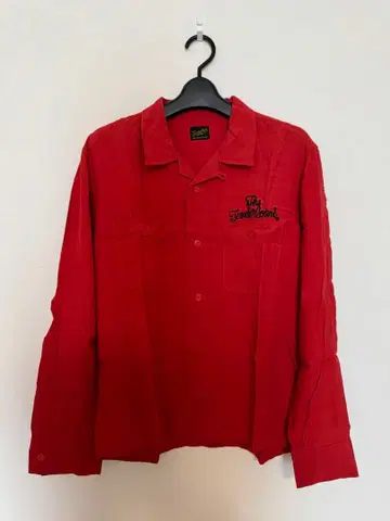 The Tenderloins 빨간색 긴팔 셔츠