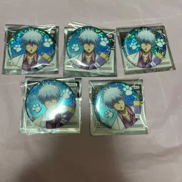 3년 Z반 긴파치 선생님 사카타 긴파치 캔뱃지 난자 5개 세트