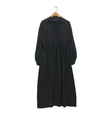 마르티니크 허리 마크 보타이 셔츠 원피스