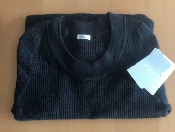 IENA 이에나 3x3 리브 U넥 풀오버 그레이