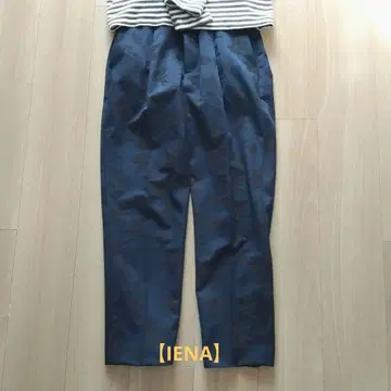 [ IENA ] NAVY 꽃무늬 팬츠