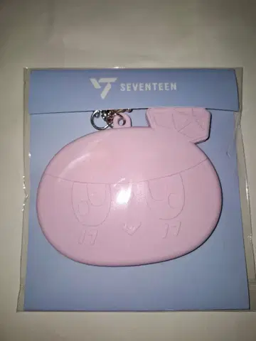 SEVENTEEN NEW _ 캔 배지 홀더 핑크