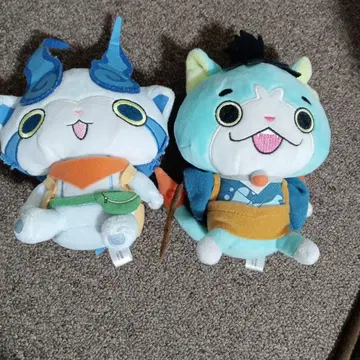 K 시계 부품 우라시마냥 봉제 인형 2체 세트