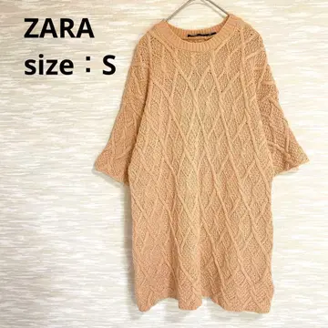 자라 ZARA 케이블 니트 [ S ] 오버사이즈 핏 1364