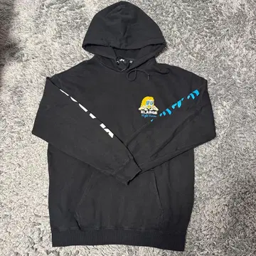 XLARGE 나이트 비전 후드티 블랙